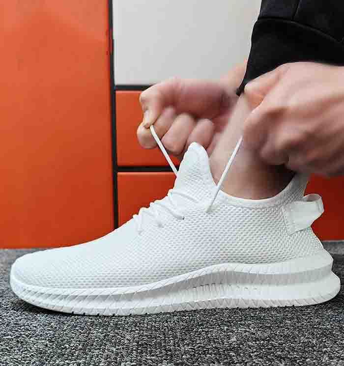 New Casual Running Sport Shoes Man Breathable Flats Mesh Sneakers Outdoor Fashion Athletic Sneakers for Men Men Shoes Sneakers High Quality Unisex Sneakers Breathable Running Shoes Comfortable Casual Running Shoes