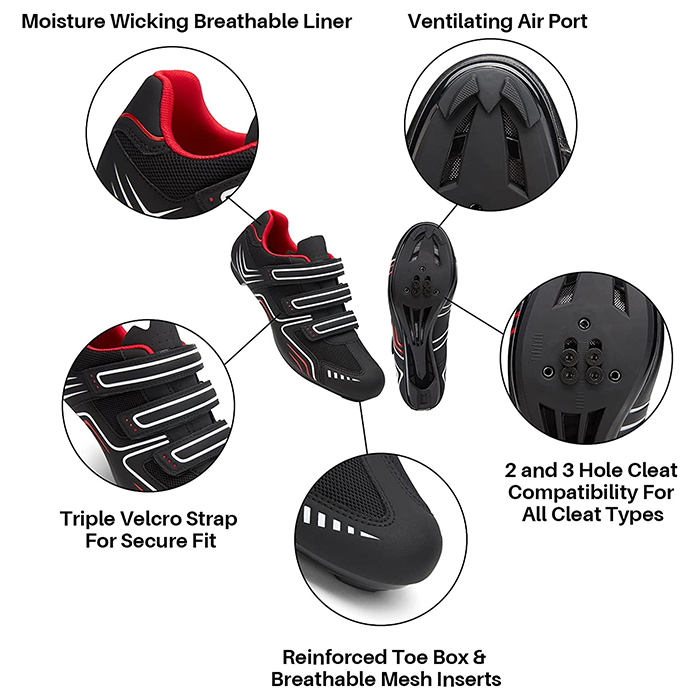 Unisex Mountain Cycling shoes wear resistant Mountain Cycling Self-locking shoes sports Mountain Cycling shoes Hot sales non-slip Mountain Cycling shoes breathable Mountain Cycling shoes light Mountain Cycling shoes