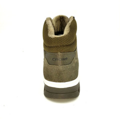 Professional Custom Men work safety boots Wholesale Cheap Price Comfortable Fluffing Climbing Shoes Men Outdoor High Quality Velveteen mountaineering shoes Wholesale Comfortable Fluffing Climbing Shoes