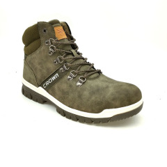 Professional Custom Men work safety boots Wholesale Cheap Price Comfortable Fluffing Climbing Shoes Men Outdoor High Quality Velveteen mountaineering shoes Wholesale Comfortable Fluffing Climbing Shoes