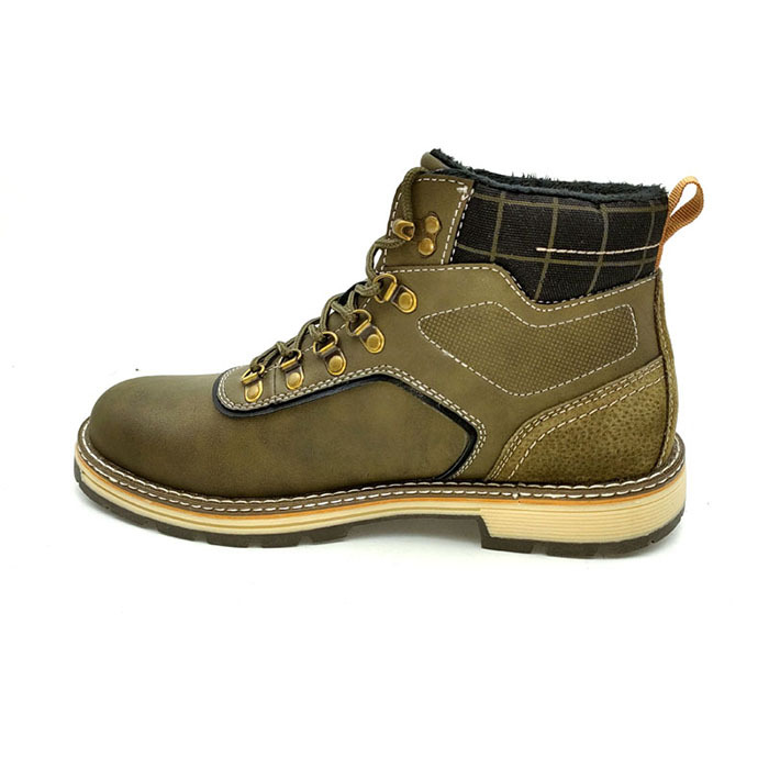 Outdoor Non-slip Wear-resistant Men Outdoor High Quality Outdoor shoes Wholesale Comfortable Climbing Shoes Men Fashion Outdoor Safety Shoes Velveteen Mountaineering Shoes Wholesale Comfortable Fluffing Climbing Shoes