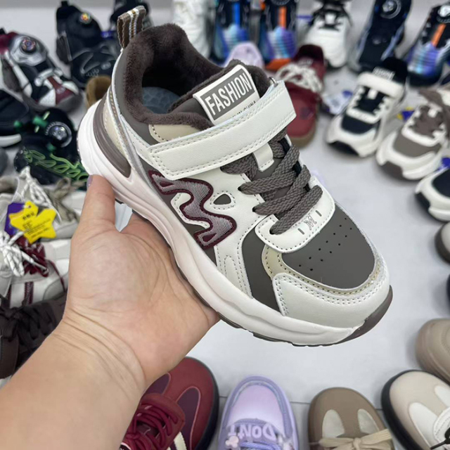 New Children's Sports Shoes Single Shoes Children's Board Shoes Spring and Autumn Breathable Children's Board Shoes Children's Color blocked Spring Children's Korean Edition Casual Board Shoes Children's Sports Shoes