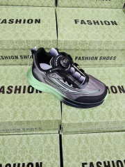 Children's sports shoes casual running shoes outdoor running shoes mesh breathable Student shoes children's sports shoes boys' moral training shoes leather soft sole fashionable and versatile girls' casual shoes