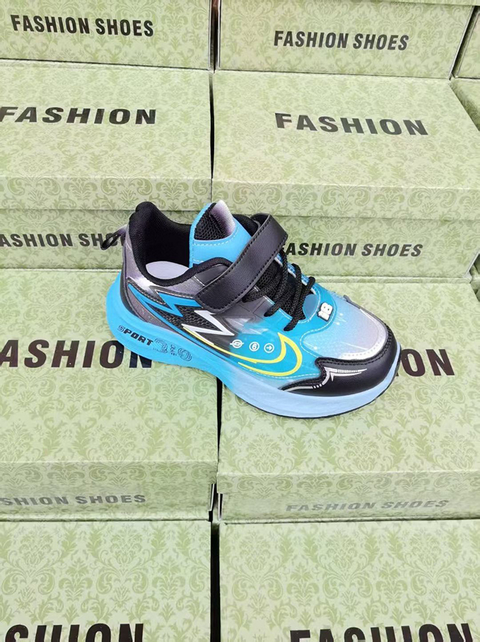 Children's sports shoes casual running shoes outdoor running shoes mesh breathable Student shoes children's sports shoes boys' moral training shoes leather soft sole fashionable and versatile girls' casual shoes