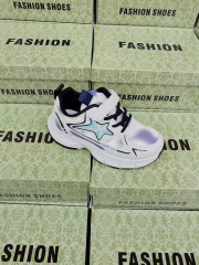 Children's sports shoes casual running shoes outdoor running shoes mesh breathable Student shoes children's sports shoes boys' moral training shoes leather soft sole fashionable and versatile girls' casual shoes
