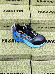 Children's sports shoes casual running shoes outdoor running shoes mesh breathable Student shoes children's sports shoes boys' moral training shoes leather soft sole fashionable and versatile girls' casual shoes