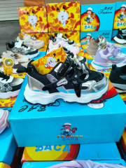 Children's sports shoes princess shoes children's Student shoes soft soled anti slip boys' leather surface two cotton shoes boys' shoes new boys' and girls' running shoes summer single mesh breathable children's sports shoes