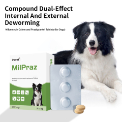 Milbemycin Oxime and Praziquantel Tablets for Dogs,Milbemycin Oxime and Praziquantel Tablets for Dogs,Pevet