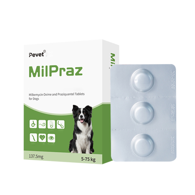 Milbemycin Oxime and Praziquantel Tablets for Dogs,Milbemycin Oxime and Praziquantel Tablets for Dogs,Pevet
