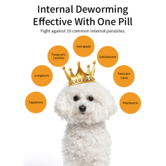 27.5mg Milbemycin Oxime and Praziquantel Tablets for Dogs,27.5mg Milbemycin Oxime and Praziquantel Tablets for Dogs,Pevet