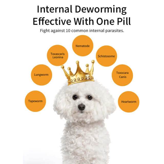 27.5mg Milbemycin Oxime and Praziquantel Tablets for Dogs,27.5mg Milbemycin Oxime and Praziquantel Tablets for Dogs,Pevet