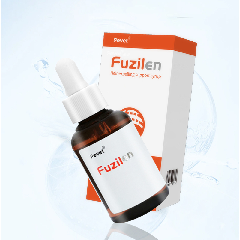 Hair expelling support syrup,Hairball Removing Oral Solution,Pevet