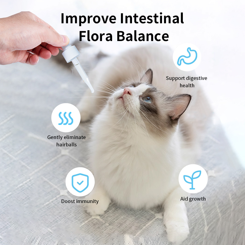 Hair expelling support syrup,Hairball Removing Oral Solution,Pevet