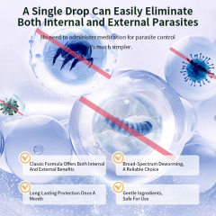 Pet dewormer with lmidacloprid and Moxidectin for dogs,Pet dewormer with lmidacloprid and Moxilmidacloprid for dogs,Pevet