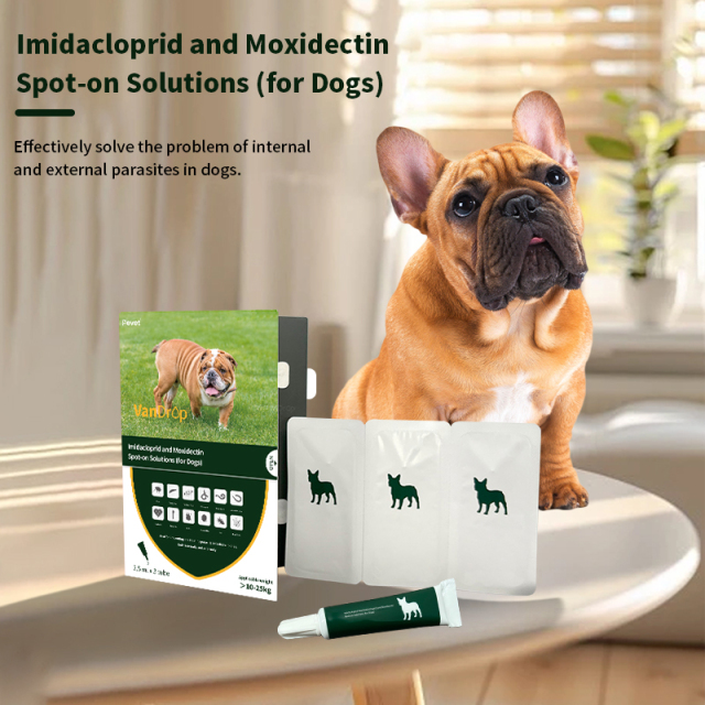 Pet dewormer with lmidacloprid and Moxidectin for dogs,Pet dewormer with lmidacloprid and Moxilmidacloprid for dogs,Pevet