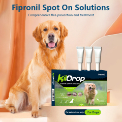 Spreads through Sebum Fipronil Spot On Solutions for dog with a weight of 20 to 40kg,Spreads through Sebum Fipronil Spot On Solutions for dog with a weight of 20 to 40kg,Pevet