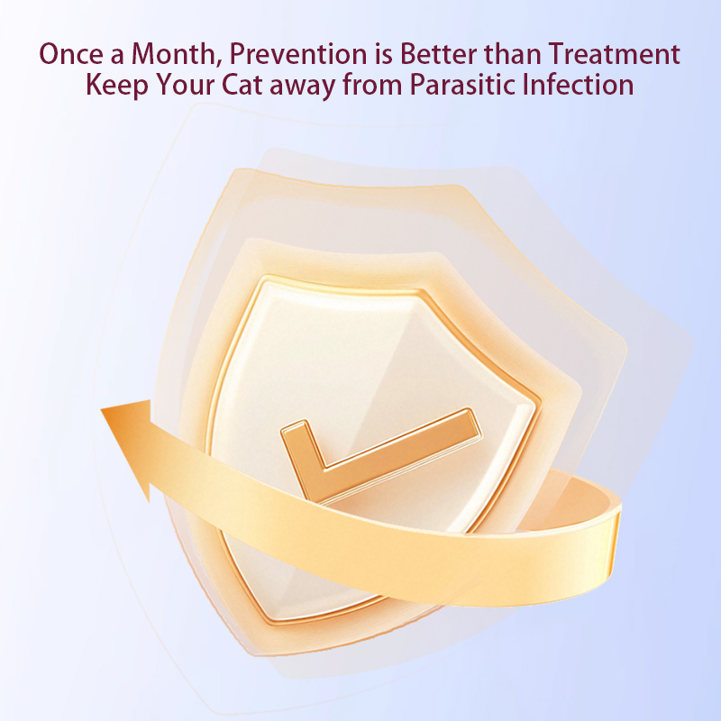 Easy to administer Spreads through Sebum Fipronil Spot On Solutions suitable for cats with a weight of less than 10kg,Spreads through Sebum Fipronil Spot On Solutions,Pevet