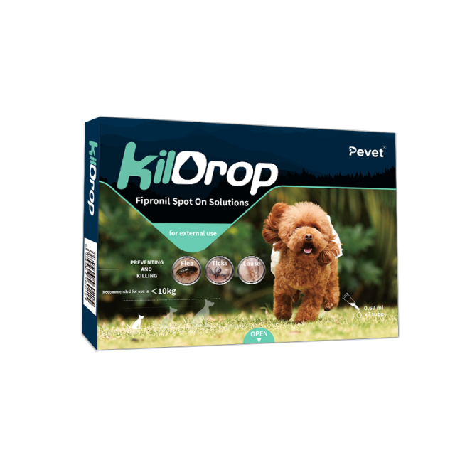 Fipronil Spot on Solutions Pet Dewormer Suitable for Dogs with a Weight Less Than 10kg,Fipronil Spot on Solutions Pet Dewormer Suitable for Dogs with a Weight Less Than 10kg,Pevet