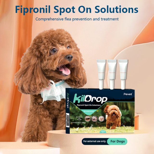 Fipronil Spot on Solutions Pet Dewormer Suitable for Dogs with a Weight Less Than 10kg,Fipronil Spot on Solutions Pet Dewormer Suitable for Dogs with a Weight Less Than 10kg,Pevet