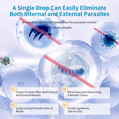 Vet-Recommended Tick Treatment lmidacloprid and Moxidectin Spot-On for dogs Hypoallergenic Flea Drops,Vet-Recommended Tick Treatment lmidacloprid and Moxidectin Spot-On for dogs,Pevet