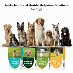 Hypoallergenic Flea Drops lmidacloprid and Moxidectin Spot-On for dogs,Hypoallergenic Flea Drops lmidacloprid and Moxidectin Spot-On for dogs,Pevet