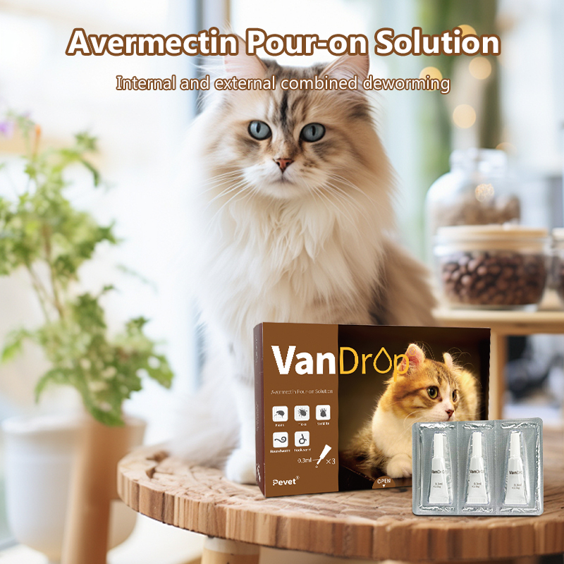 Best Cat wormer Avermectin Pour-on Solutions vet worm medicine for Cats,Best Cat wormer Avermectin Pour-on Solutions vet worm medicine for Cats,Pevet