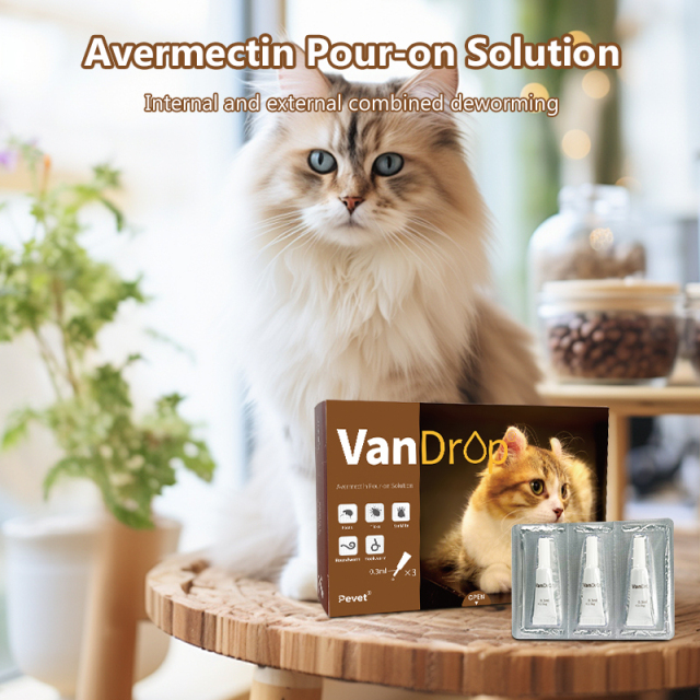 Best Cat wormer Avermectin Pour-on Solutions vet worm medicine for Cats,Best Cat wormer Avermectin Pour-on Solutions vet worm medicine for Cats,Pevet
