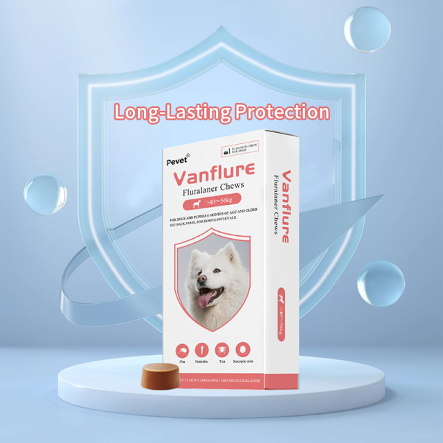 أقراص فلورالانير القابلة للمضغ للكلاب لقتل البراغيث والقراد (ODM/OEM),أقراص فلورالانير القابلة للمضغ للكلاب لقتل البراغيث والقراد (ODM/OEM),Pevet