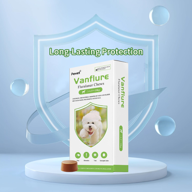 Fluralaner Tablet for 4.5-10kg Dog Kill Flea, Tick, Mite,Fluralaner Tablet for 4.5-10kg Dog Kill Flea, Tick, Mite,Pevet