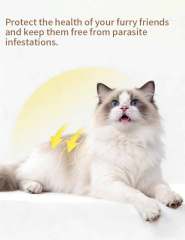 Fluralaner Spot-on Solution dla psów i kotów, zapobiega alergicznemu zapaleniu skóry u psów i kotów oraz chorobie Lyme spowodowanej inwazją kleszczy/pcheł, długotrwała ochrona przez 12 tygodni, szerokospektralny środek roztoczobójczy do stosowania miejsco,Krople Fluralaner dla psów i kotów Odrobaczacz dla zwierząt Lek weterynaryjny OEM Dostosuj ostatnie 12 tygodni odrobaczania psów odrobaczania kotów odrobaczania kleszczy i roztoczy bezpieczny i łagodny dla psów hodowlanych, a także suk ciężarnych i karmią,Pevet
