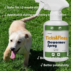 Spray antiparassitario rapido per animali domestici, ideale per la casa e gli esterni, elimina i parassiti in 30 secondi. Sicuro per cuccioli di 2 giorni, profumo fresco e leggero, non irritante e delicato. Disponibile in diverse misure.,Spray vermifugo contro pulci e zecche per cani e gatti. Trattamento antipulci ad azione rapida. Farmaco vermifugo per cani e gatti.,Pevet