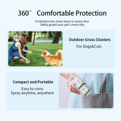 Spray antiparassitario rapido per animali domestici, ideale per la casa e gli esterni, elimina i parassiti in 30 secondi. Sicuro per cuccioli di 2 giorni, profumo fresco e leggero, non irritante e delicato. Disponibile in diverse misure.,Spray vermifugo contro pulci e zecche per cani e gatti. Trattamento antipulci ad azione rapida. Farmaco vermifugo per cani e gatti.,Pevet