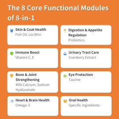 Viên nhai mềm bổ sung vitamin tổng hợp Pevet Multivitamin Soft Chews Glucosamine Probiotics Hỗ trợ tim mạch, khớp, da và hệ miễn dịch 60 viên/chai,Viên nhai mềm bổ sung vitamin tổng hợp Pevet Multivitamin Soft Chews Glucosamine Probiotics Hỗ trợ tim mạch, khớp, da và hệ miễn dịch 60 viên/chai,Pevet