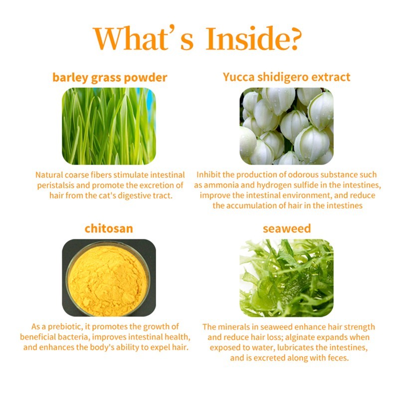 HAIRBALL SOFT CHEWS for Cats & Dogs Natural Hairball Remedy Supports Gentle Hairball Expulsion Prevents Gastrointestinal Obstruction Regulates Intestinal Motility Protects GI Mucosa with Psyllium Husk Barley Grass Inulin & Vitamins Daily Digestive & Coat,HAIRBALL SOFT CHEWS for Cats & Dogs Natural Hairball Remedy Supports Gentle Hairball Expulsion Prevents Gastrointestinal Obstruction Regulates Intestinal Motility Protects GI Mucosa with Psyllium Husk Barley Grass Inulin & Vitamins Daily Digestive & Coat,Pevet