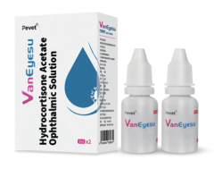 VanEyeSu Hydrocortisone Acetate Ophthalmic Solution for Dogs and Cats For the treatment of bacterial infections associated with topical ophthalmological conditions such as conjunctivitis, iritis, keratitis and scleritis.,VanEyeSu Hydrocortisone Acetate Ophthalmic Solution for Dogs and Cats For the treatment of bacterial infections associated with topical ophthalmological conditions such as conjunctivitis, iritis, keratitis and scleritis.,Pevet