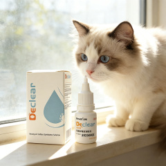 Pevet Antibiotic Eye Drops for Dogs & Cats – Neomycin Sulfate, Treats Conjunctivitis & Keratitis, 8ml,eterinary neomycin eye solution,Pevet