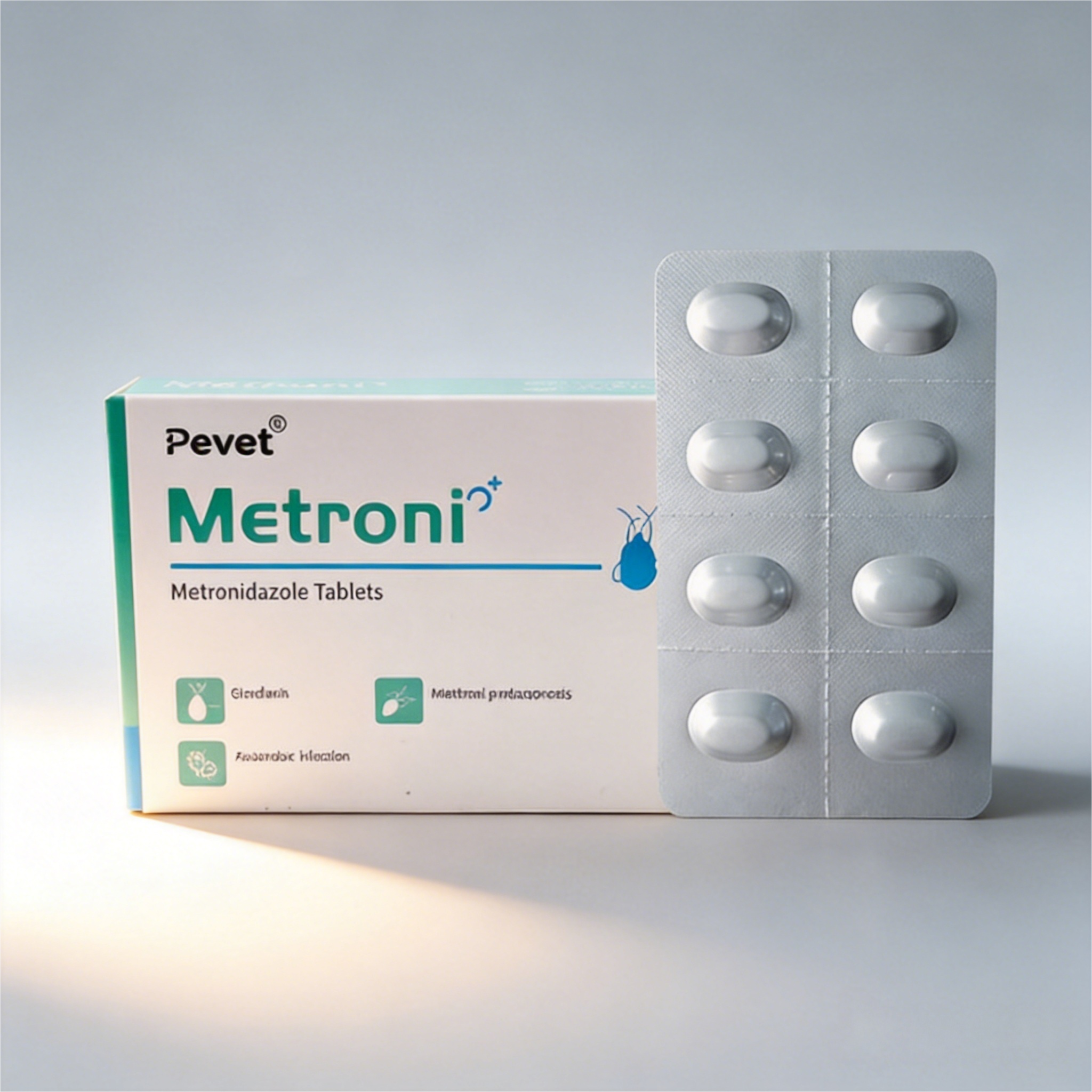 Pevet Canine Anaerobic Infection Cure - Broad-Spectrum Antibacterial Metronidazole for Dogs (Vet-Recommended),Pevet Canine Anaerobic Infection Cure - Broad-Spectrum Antibacterial Metronidazole for Dogs (Vet-Recommended),Pevet