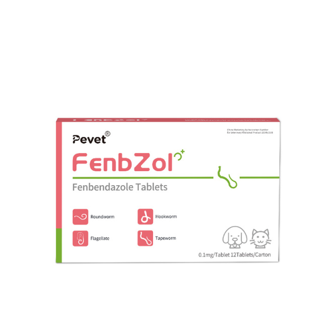 Anthelmintic Dewormer 50mg Fenbendazole Tablets for Dogs & Cats,Anthelmintic Dewormer 50mg Fenbendazole Tablets for Dogs & Cats,Pevet