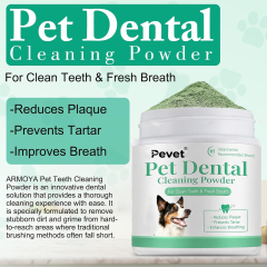 Dog Teeth Cleaning Powder, Dog Dental Care, Targets Tartar & Bad Breath & Reduces Plaque,Dog Teeth Cleaning Powder, Dog Dental Care, Targets Tartar & Bad Breath & Reduces Plaque,Pevet