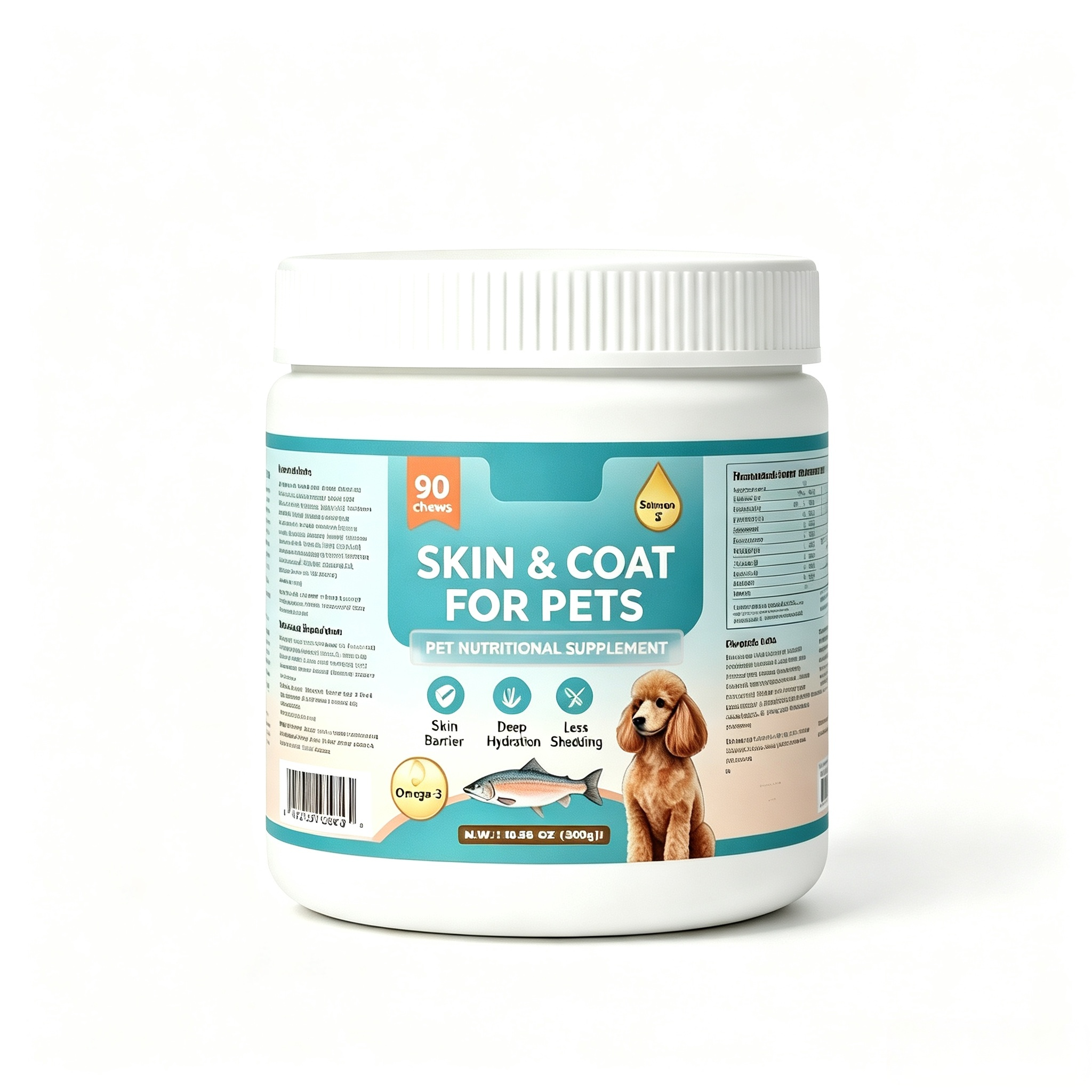 Pet Skin & Coat Soft Chews – Delicious Daily Support for a Shiny Coat & Strong Skin Barrier,Pet Skin & Coat Soft Chews – Delicious Daily Support for a Shiny Coat & Strong Skin Barrier,Pevet