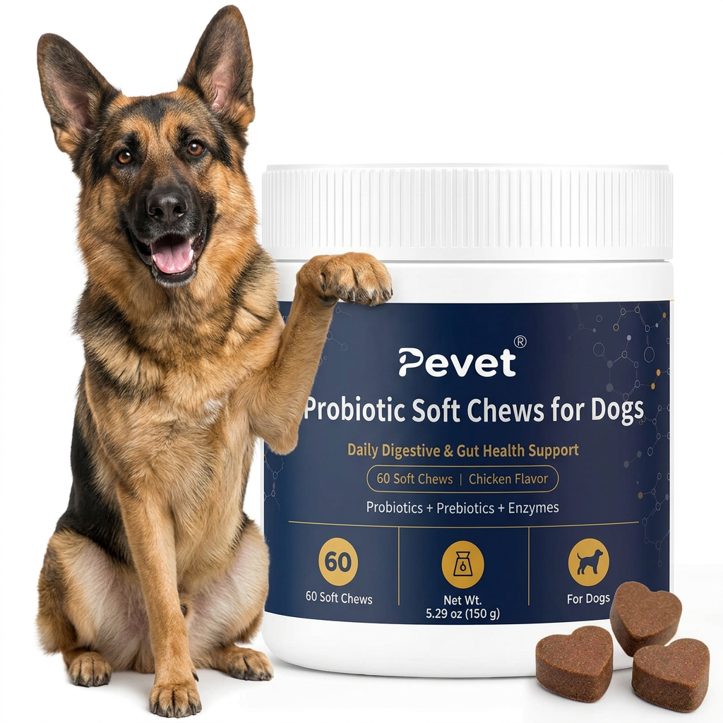 Probiotic Soft Chews for Dogs & Cats – Digestive Health & Immune Support,Probiotic Soft Chews for Dogs & Cats – Digestive Health & Immune Support,Pevet