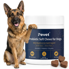 Probiotic Soft Chews for Dogs & Cats – Digestive Health & Immune Support,Probiotic Soft Chews for Dogs & Cats – Digestive Health & Immune Support,Pevet