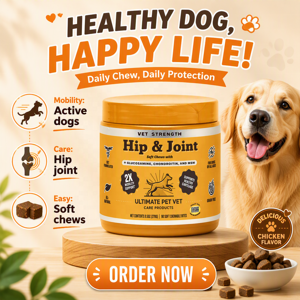 Pet Joint Soft Chews – Delicious Daily Support for Mobility & Comfort,Pet Joint Soft Chews – Delicious Daily Support for Mobility & Comfort,Pevet