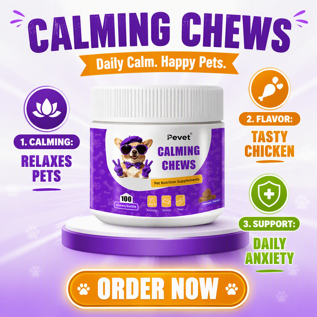 Pet Calming Soft Chews,Pet Calming Soft Chews,Pevet