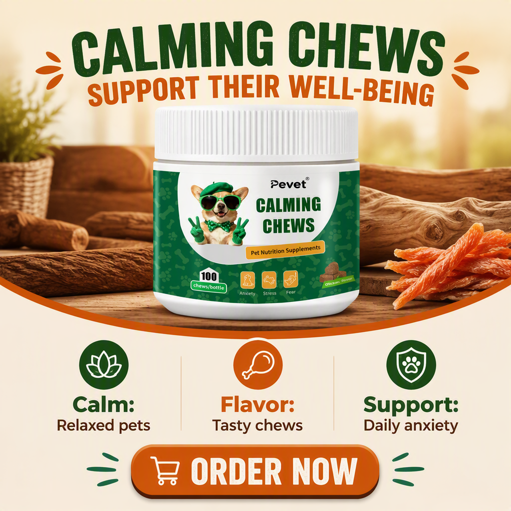 Pevet Calming Chews Pet Health Care Supplements For Dogs - Natural Chamomile, Valerian, Colostrum, Eases Vet Visits & Grooming,Pevet Calming Chews Pet Health Care Supplements For Dogs - Natural Chamomile, Valerian, Colostrum, Eases Vet Visits & Grooming,Pevet