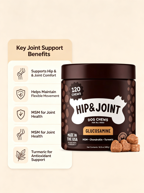 Advanced Joint Care Soft Chews: Glucosamine, Chondroitin & MSM for Senior Dogs,Advanced Joint Care Soft Chews: Glucosamine, Chondroitin & MSM for Senior Dogs,Pevet