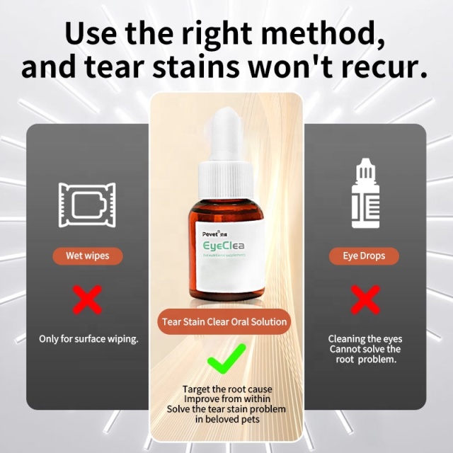 Pevet Eco-Friendly Dog & Cat Tear Stain Remover Eye Care Drops with Natural Extract & Vitamins a D E B Group,Pevet Eco-Friendly Dog & Cat Tear Stain Remover Eye Care Drops with Natural Extract & Vitamins a D E B Group,Pevet