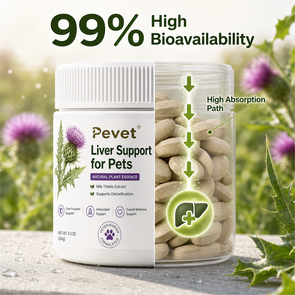 Pevet Premium Pet Liver Support Tablets Milk Thistle Detox Supplement for Dogs Cats OEM Private Label Factory,Pevet Premium Pet Liver Support Tablets Milk Thistle Detox Supplement for Dogs Cats OEM Private Label Factory,Pevet