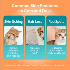Cat Anti-Scratch Skin Health Tablets Nutritional Care Immune Support Grain-Free Vitamins Minerals Daily Oral Dogs Rabbits,Cat Anti-Scratch Skin Health Tablets Nutritional Care Immune Support Grain-Free Vitamins Minerals Daily Oral Dogs Rabbits,Pevet