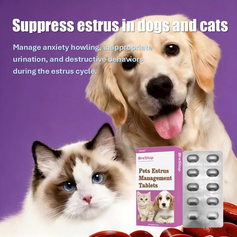 Pets Estrus Management OEM Soft Chew Tablets for Dogs Cats-Calming Supplement Vitamins Minerals Fast Absorption Controls,Pets Estrus Management OEM Soft Chew Tablets for Dogs Cats-Calming Supplement Vitamins Minerals Fast Absorption Controls,Pevet